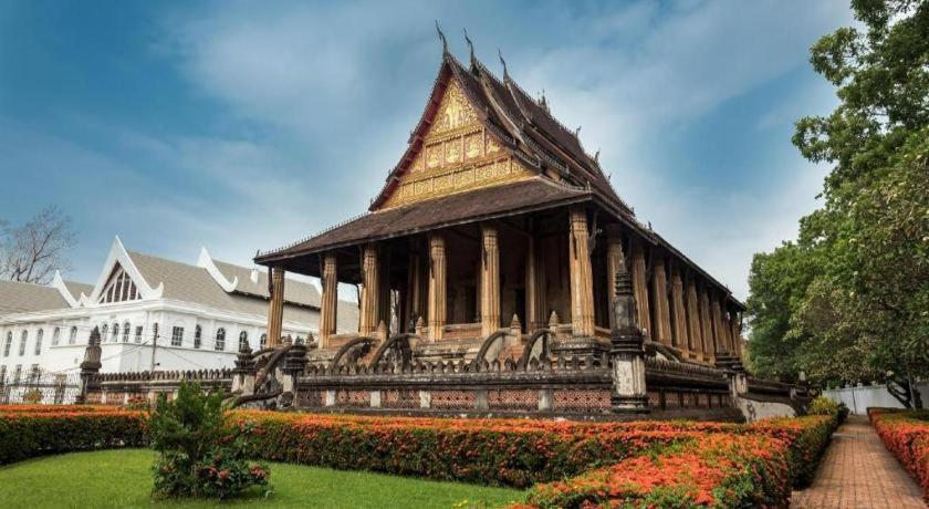 Chaleunehoung Hotel Vientiane Dış mekan fotoğraf